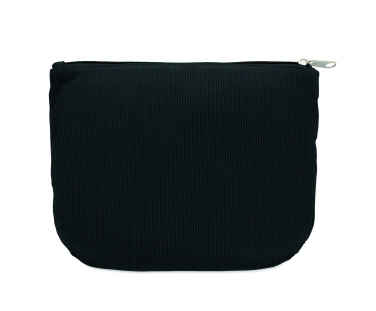 Logo trade promotional gift photo of: Corduroy cosmetic bag