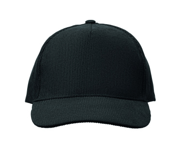 Logo trade promotional item photo of: Corduroy 5 panel baseball cap