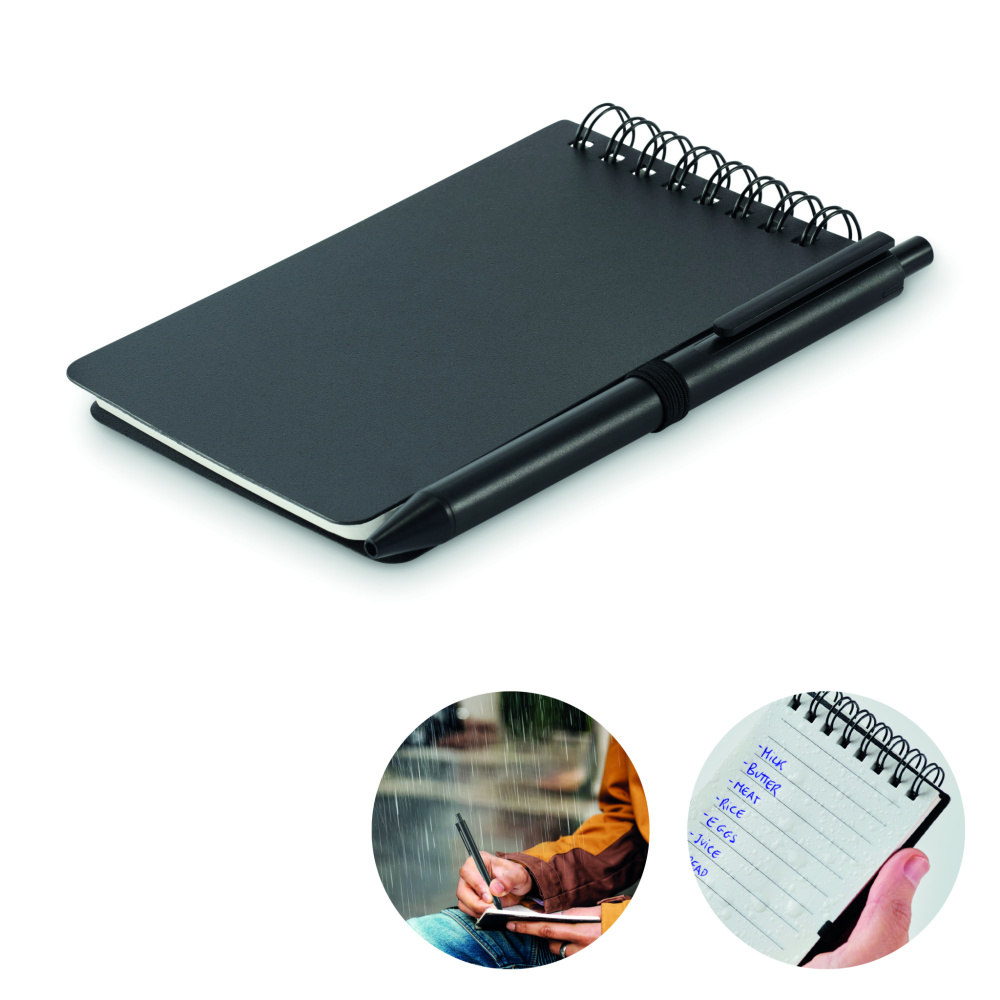 Logotrade business gift image of: Water repellent notepad