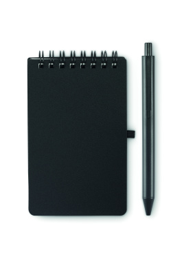 Logo trade promotional gifts image of: Water repellent notepad