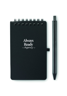 Logo trade corporate gifts image of: Water repellent notepad