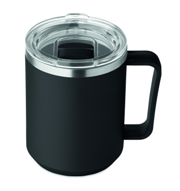 Logo trade promotional items image of: Double wall mug 400ml