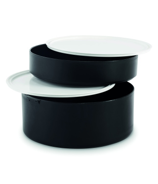 Logotrade promotional product picture of: PP two-tier lunch box 950 ml