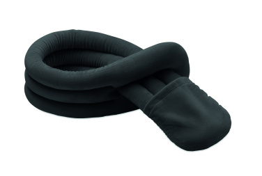 Logo trade business gifts image of: Bendable roll travel pillow
