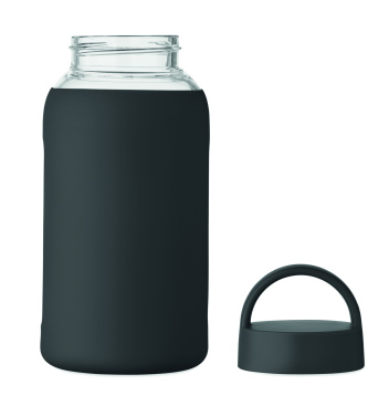 Logo trade promotional items image of: High borosilicate glass bottle