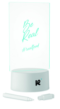 Logo trade business gift photo of: Light-up LED memo board