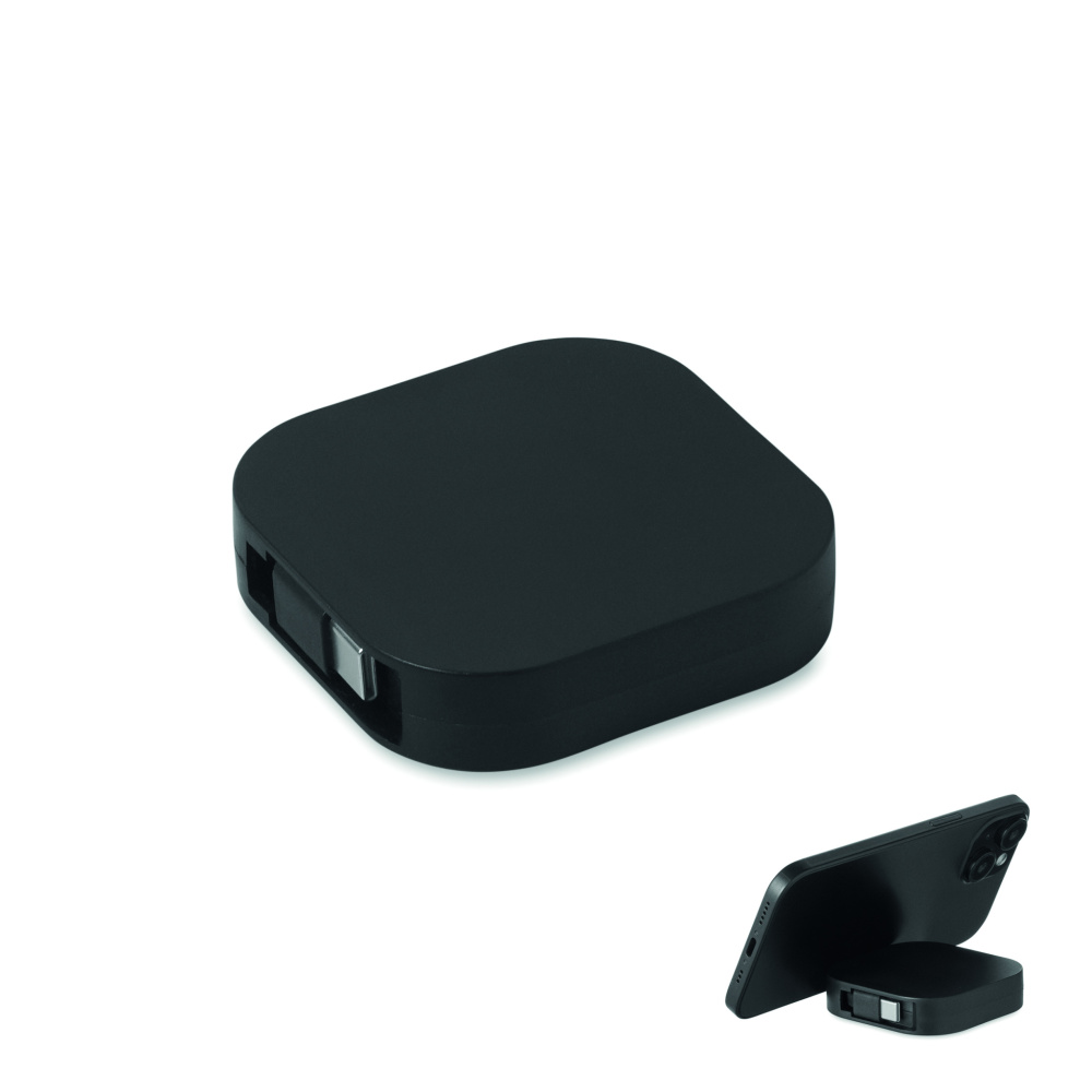 Logotrade business gift image of: 100W retractable charging cable