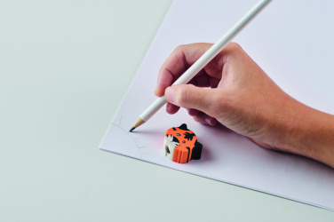 Logo trade business gift photo of: Wooden pencil in animal shape