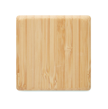 Logotrade promotional merchandise picture of: Bamboo twist snooze timer