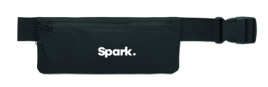 Logo trade corporate gift photo of: Sports waist bag 600D RPET