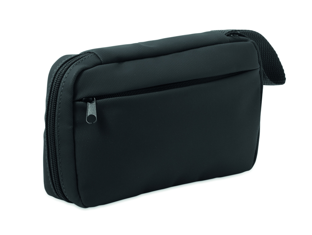 Logo trade advertising products picture of: Toiletry bag 600D RPET