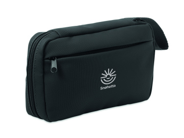 Logotrade corporate gift image of: Toiletry bag 600D RPET