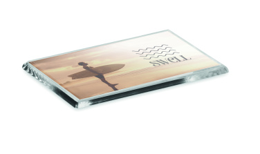 Logo trade promotional items image of: Acrylic photo magnet rectangula