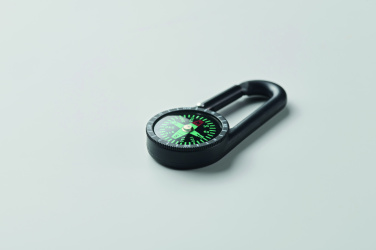 Logotrade corporate gift picture of: Outdoor compass with carabiner