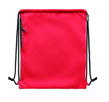 Logotrade business gift image of: Large drawstring bag 300D RPET