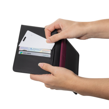 Logo trade promotional item photo of: Findit Dual RCS rplastic ultra-thin finder card rechargeable