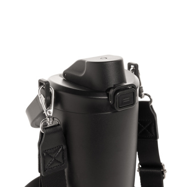 Logotrade corporate gift image of: Avira Ayala RCS re-steel duosip lockable crossbody tumbler