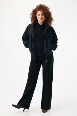 Logo trade promotional giveaway photo of: IQONIQ Odin recycled polyester urban jacket