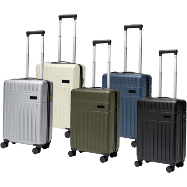 Logotrade promotional giveaway image of: Rover 20" GRS recycled cabin trolley 40L