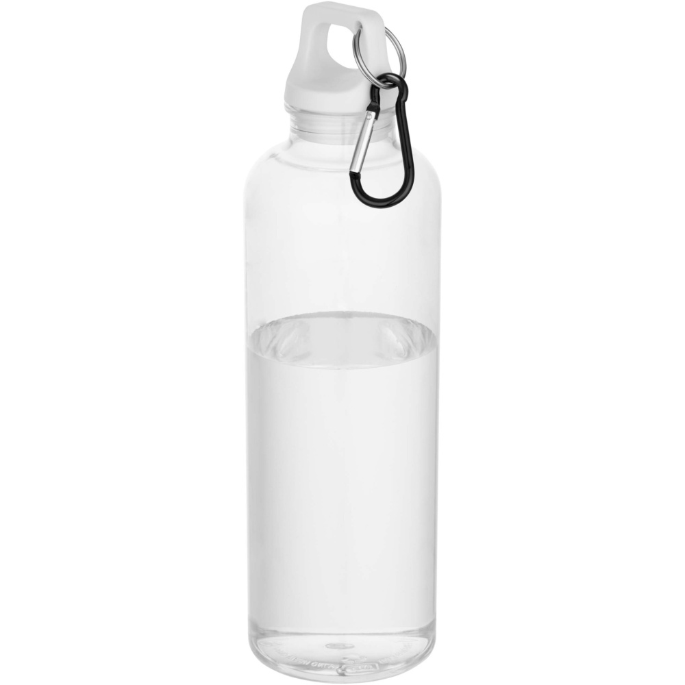 Logo trade promotional giveaway photo of: Oregon 750 ml RCS recycled plastic water bottle with carabiner