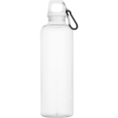 Logo trade corporate gifts image of: Oregon 750 ml RCS recycled plastic water bottle with carabiner
