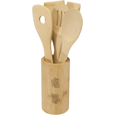Logo trade promotional product photo of: Tala bamboo kitchen tool set