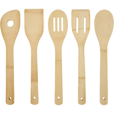 Logo trade advertising products image of: Tala bamboo kitchen tool set