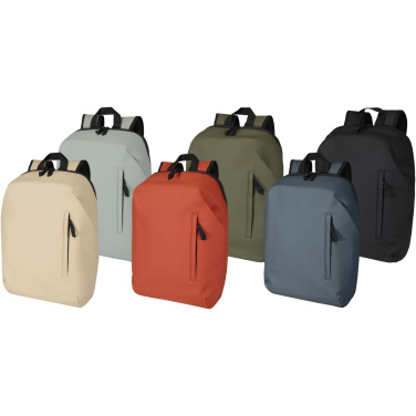 Logo trade promotional product photo of: Resi Plus 15" GRS recycled anti-theft backpack 18L