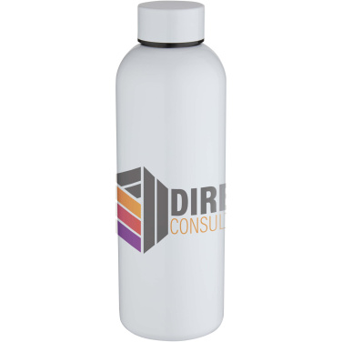 Logotrade promotional products photo of: Spring 750 ml sublimation RCS recycled single wall stainless steel water bottle