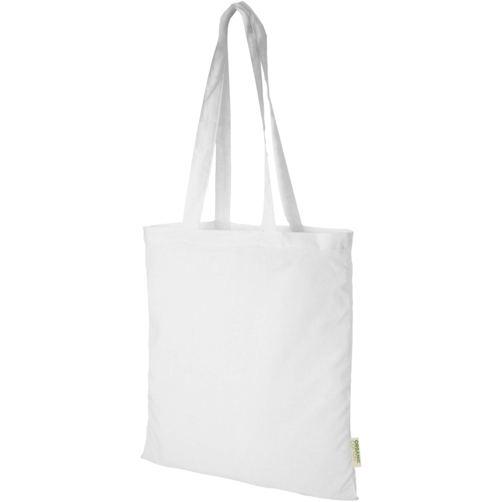 Logotrade corporate gift picture of: Odisha 140 g/m² OCS organic tote bag 7L