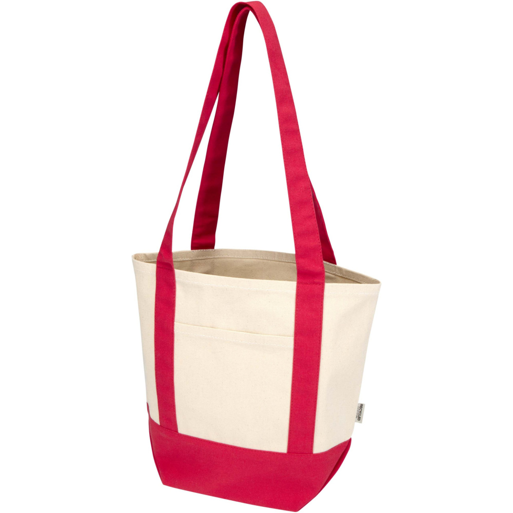 Logotrade promotional items photo of: Sam 320 g/m² GRS recycled mini cotton tote bag