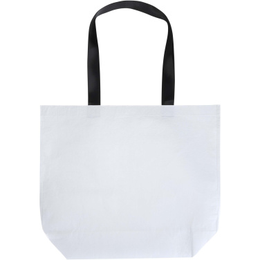 Logo trade corporate gifts image of: Duo GRS recycled double-laminated oversized tote bag 30L