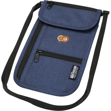 Logo trade corporate gift photo of: Ross GRS recycled smart travel pouch