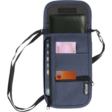 Logo trade promotional products picture of: Ross GRS recycled smart travel pouch