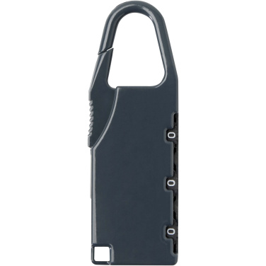 Logo trade corporate gifts image of: Traveler luggage lock
