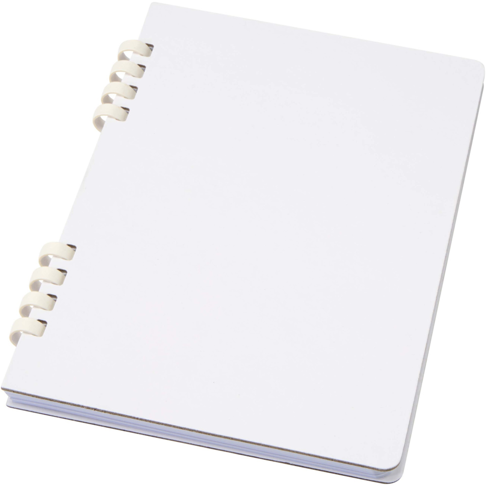 Logo trade promotional item photo of: Fil A5 hard cover RCS recycled spiral notebook