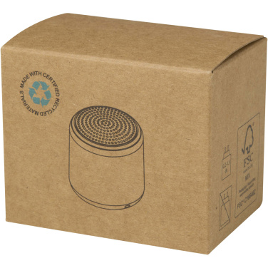 Logotrade promotional giveaway image of: Velkis 3W recycled plastic wireless Bluetooth® speaker