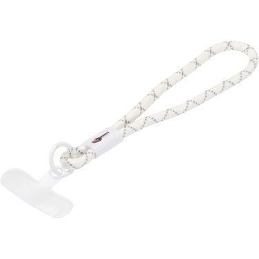 Logo trade promotional items image of: Arich recycled plastic smartphone wristband