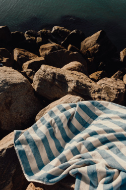 Logo trade promotional merchandise photo of: VINGA Lagoa GRS beach towel