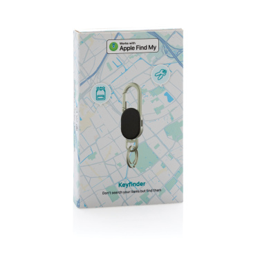 Logo trade business gift photo of: Keyfinder Dual keychain with worldwide locating