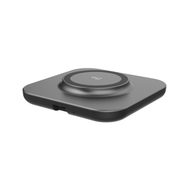 Logo trade corporate gift photo of: Quantum ultra-fast 25W magnetic wireless charging pad