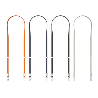 Logo trade promotional items picture of: Nivo RCS recycled PET Crossbody lanyard