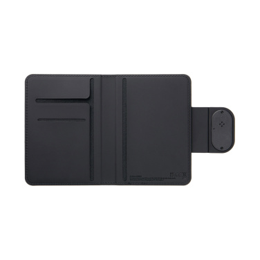Logo trade corporate gifts picture of: VINGA Baltimore RCS Passport Cover With Finder Dual