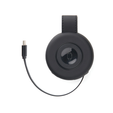 Logo trade promotional products image of: VINGA Baltimore RCS 2-in-1 Wireless 15W Travel Charger