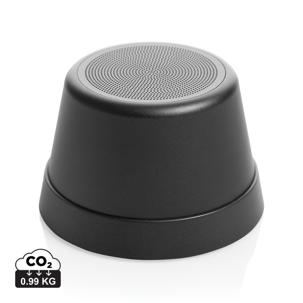 Logo trade promotional gift photo of: Nivio RCS recycled aluminum magnetic 5W Speaker