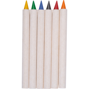 Logotrade corporate gift picture of: Infinity Set of Wax Crayons KINGSTON