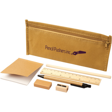 Logotrade corporate gift image of: Enviro 7-piece pencil case set