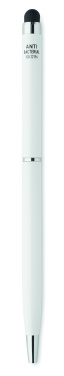 Logo trade promotional product photo of: Stylus antibacterial pen