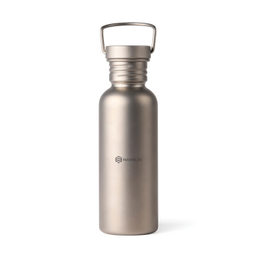 Logo trade promotional gifts picture of: Nordic Drift Trail Ultra Light Titanium 600ml Water Bottle
