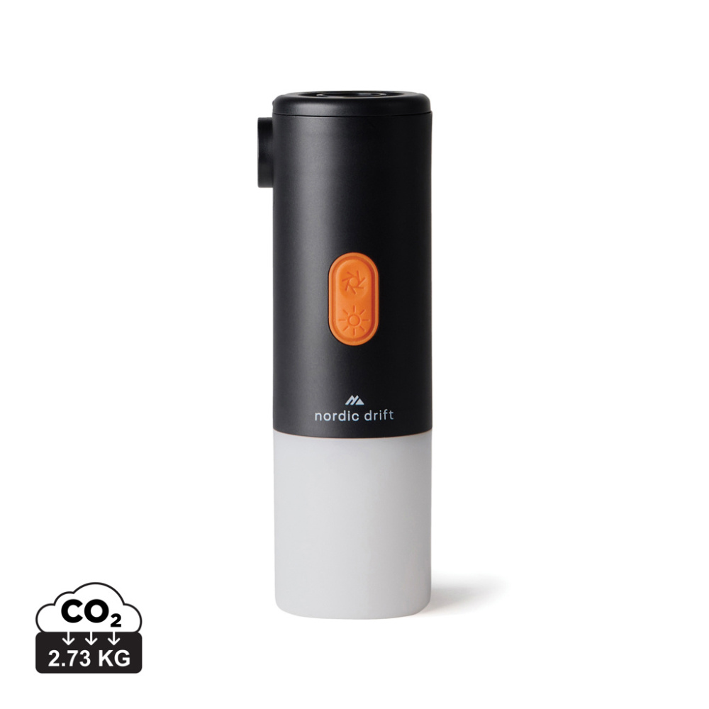 Logo trade promotional merchandise photo of: Nordic Drift Titan Portable Air pump camping light